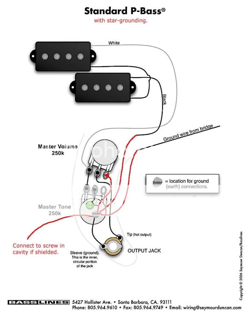 Precision Bass Wiring Photo by rude_mechanical | Photobucket guitar wiring diagram editor 